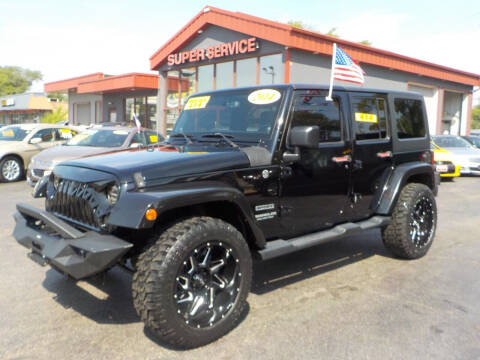 2014 Jeep Wrangler Unlimited for sale at SJ's Super Service - Milwaukee in Milwaukee WI