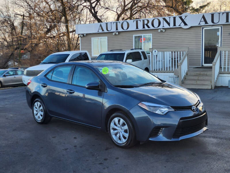 2015 Toyota Corolla for sale at Auto Tronix in Lexington KY