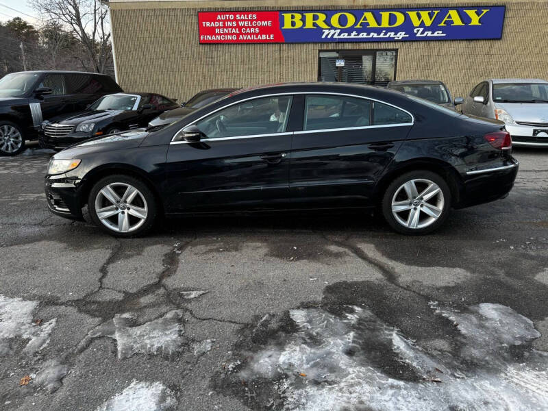 2013 Volkswagen CC for sale at Broadway Motoring Inc. in Ayer MA