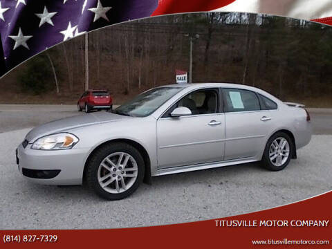 2012 Chevrolet Impala for sale at Titusville Motor Company in Titusville PA