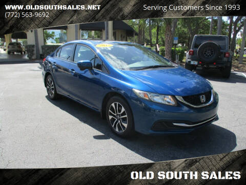 2015 Honda Civic for sale at OLD SOUTH SALES in Vero Beach FL