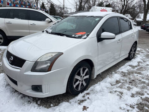 2012 Nissan Sentra for sale at Antique Motors in Plymouth IN