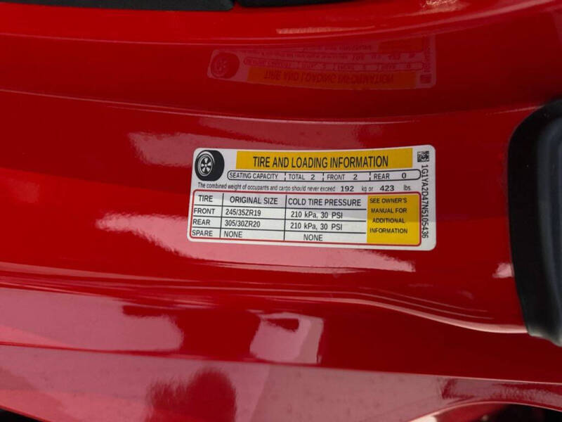 2022 Chevrolet Corvette Stingray