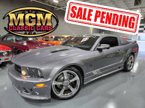 2007 Ford Mustang for sale at MGM CLASSIC CARS in Addison IL