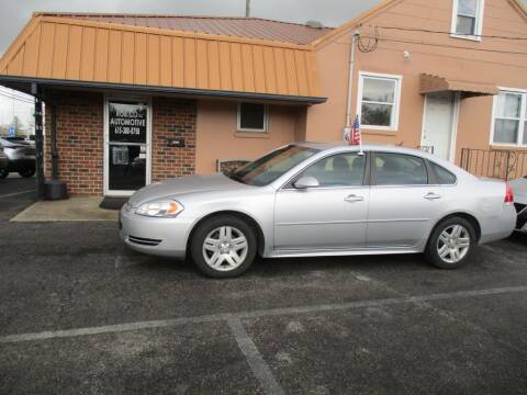 2012 Chevrolet Impala for sale at Rob Co Automotive LLC in Springfield TN