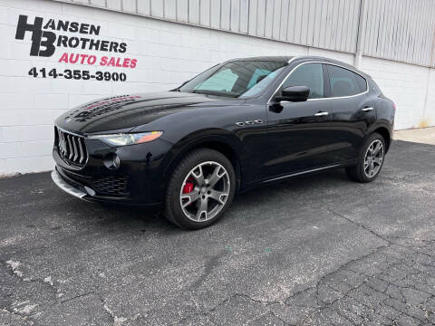 2017 Maserati Levante for sale at HANSEN BROTHERS AUTO SALES in Milwaukee WI