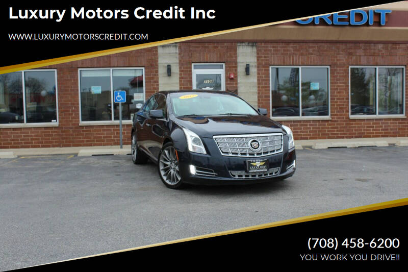 2013 Cadillac XTS for sale at Luxury Motors Credit Inc in Bridgeview IL