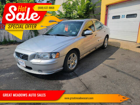 2008 Volvo S60 for sale at GREAT MEADOWS AUTO SALES in Great Meadows NJ