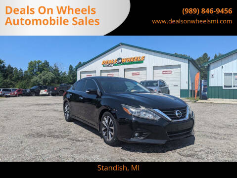 2016 Nissan Altima for sale at Deals On Wheels Automobile Sales in Standish MI