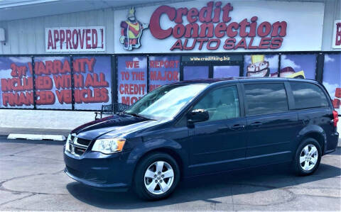 2013 Dodge Grand Caravan for sale at Credit Connection Auto Sales in Midwest City OK