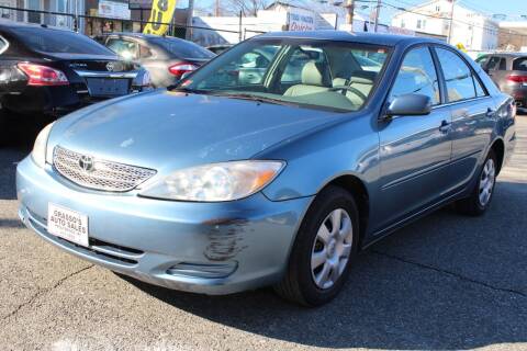 2003 Toyota Camry for sale at Grasso's Auto Sales in Providence RI