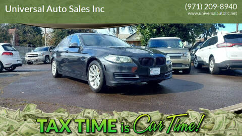 2014 BMW 5 Series for sale at Universal Auto Sales Inc in Salem OR