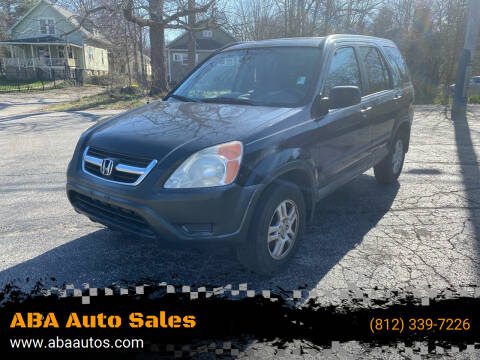 2003 Honda CR-V for sale at ABA Auto Sales in Bloomington IN