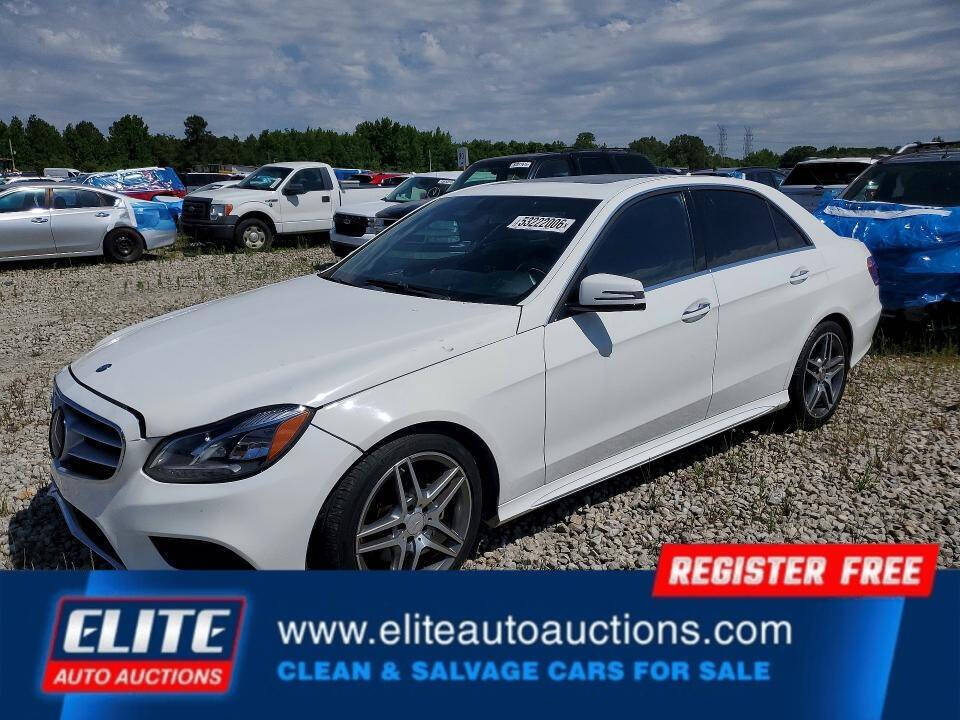 Off white 2016 Mercedes-Benz E-Class E 350 E 350 4dr Sedan 1