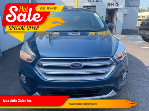 2018 Ford Escape for sale at Max Auto Sales Inc in Warren MI