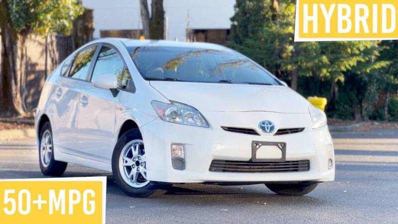 2010 Toyota Prius for sale at MJ SEATTLE AUTO SALES INC in Kent WA