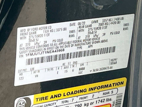 2022 Ford Expedition XLT