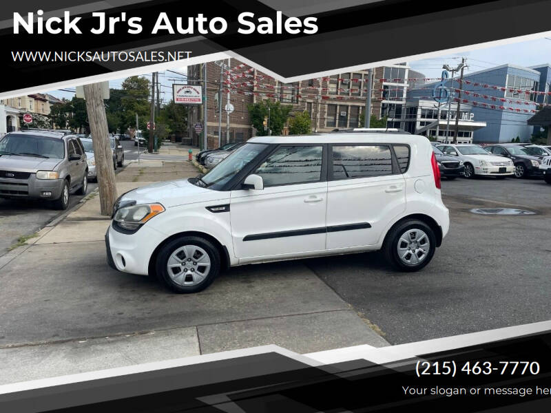 2013 Kia Soul for sale at Nick Jr's Auto Sales in Philadelphia PA