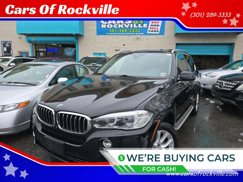 2015 BMW X5 for sale at Cars Of Rockville in Rockville MD