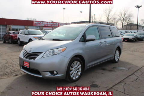 2011 Toyota Sienna for sale at Your Choice Autos - Waukegan in Waukegan IL