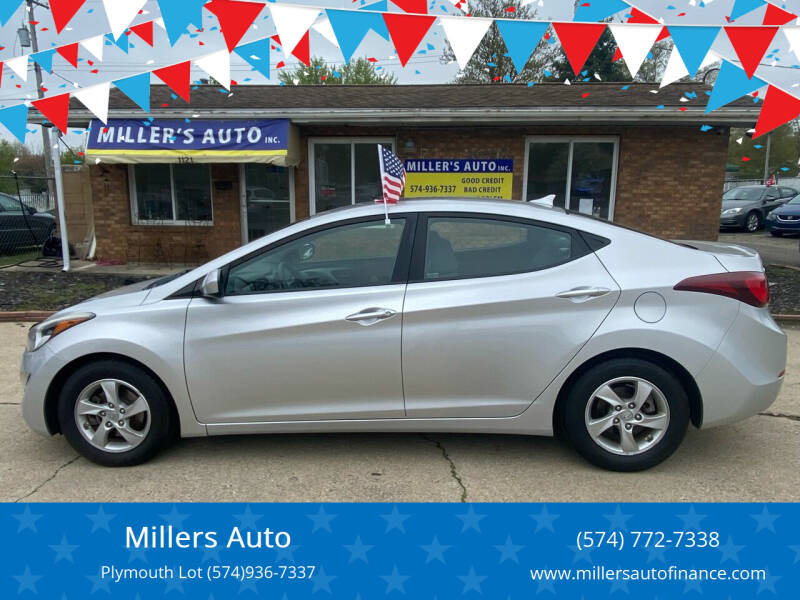 2014 Hyundai Elantra for sale at Millers Auto - Plymouth Miller lot in Plymouth IN