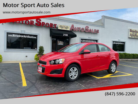 2014 Chevrolet Sonic for sale at Motor Sport Auto Sales in Waukegan IL