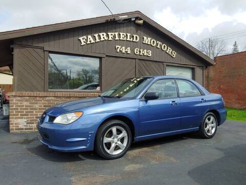 2007 Subaru Impreza for sale at Fairfield Motors in Fort Wayne IN