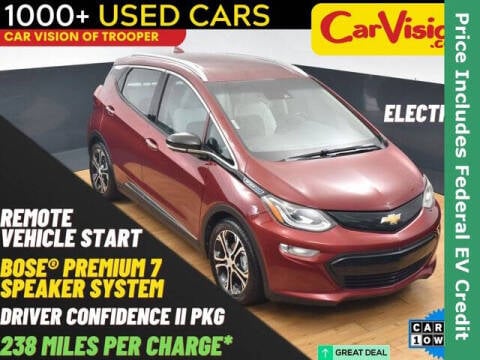 2018 Chevrolet Bolt EV for sale at Car Vision of Trooper in Norristown PA