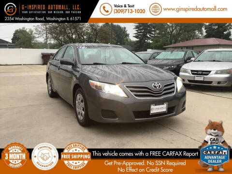 2010 Toyota Camry for sale at G-Inspired Automall, LLC. in Washington IL