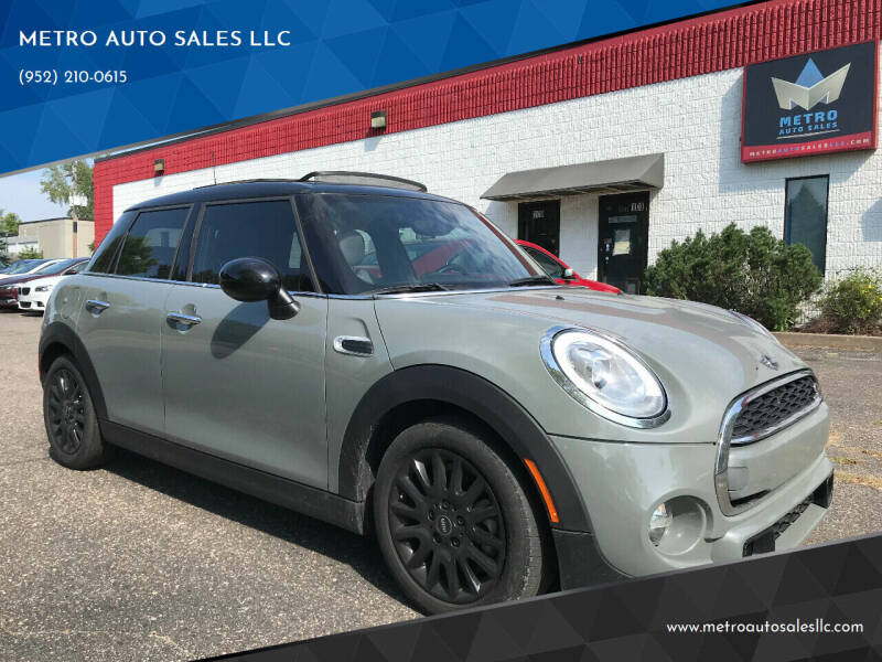 2016 MINI Hardtop 4 Door for sale at METRO AUTO SALES LLC in Lino Lakes MN