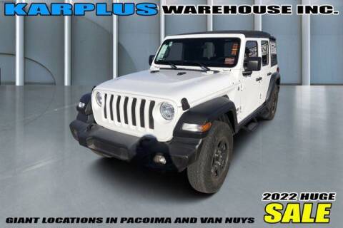 2018 Jeep Wrangler Unlimited for sale at Karplus Warehouse in Pacoima CA