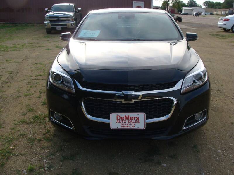 2015 Chevrolet Malibu for sale at DeMers Auto Sales in Winner SD