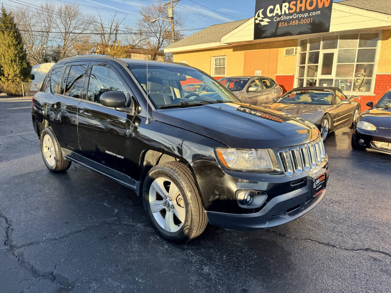 Black 2014 Jeep Compass Sport 4x4 Sport 4dr SUV 1