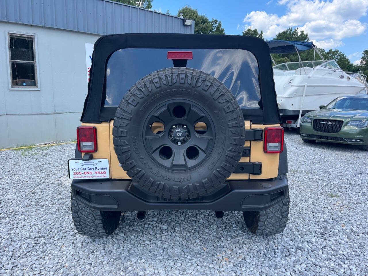 2014 Jeep Wrangler Unlimited for sale at YOUR CAR GUY RONNIE in Alabaster, AL