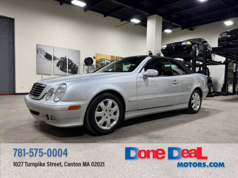 2002 Mercedes-Benz CLK for sale at DONE DEAL MOTORS in Canton MA