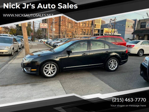 2010 Ford Fusion for sale at Nick Jr's Auto Sales in Philadelphia PA