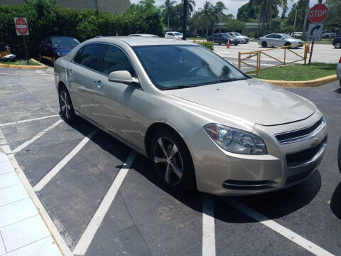 2012 Chevrolet Malibu for sale at Blue Lagoon Auto Sales in Plantation FL