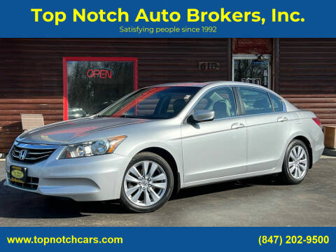 2011 Honda Accord for sale at Top Notch Auto Brokers, Inc. in McHenry IL