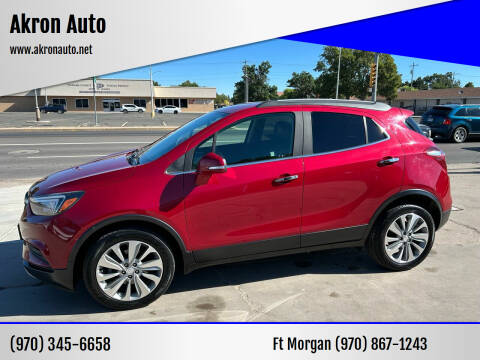 2018 Buick Encore for sale at Akron Auto - Fort Morgan in Fort Morgan CO