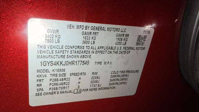 2017 Cadillac Escalade ESV Platinum