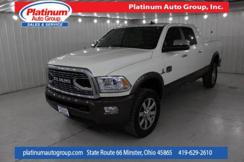 2018 RAM 2500 for sale at Platinum Auto Group Inc. in Minster OH