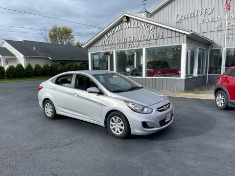 2013 Hyundai Accent for sale at Empire Alliance Inc. in West Coxsackie NY