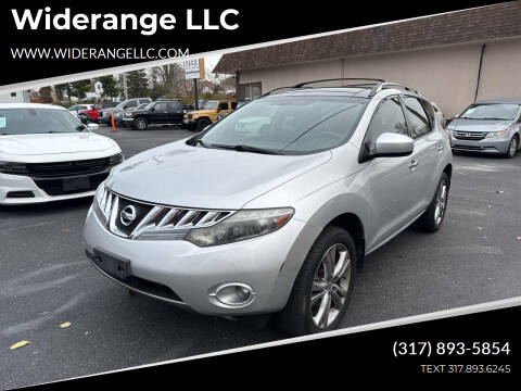 2010 Nissan Murano for sale at Widerange LLC in Greenwood IN