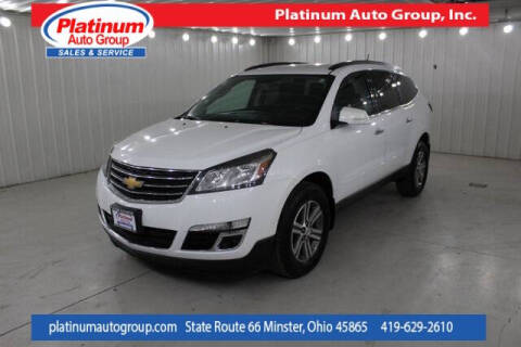 2017 Chevrolet Traverse for sale at Platinum Auto Group Inc. in Minster OH