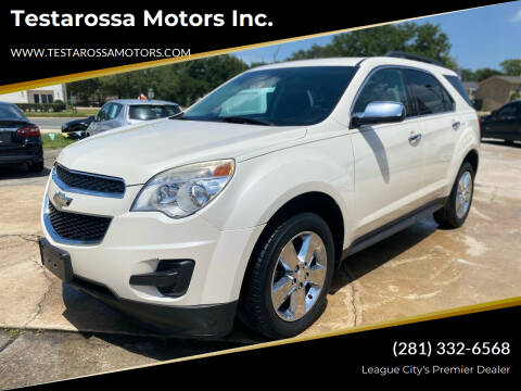 2014 Chevrolet Equinox for sale at Testarossa Motors Inc. in League City TX