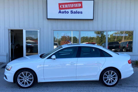 2014 Audi A4 for sale at Certified Auto Sales in Des Moines IA