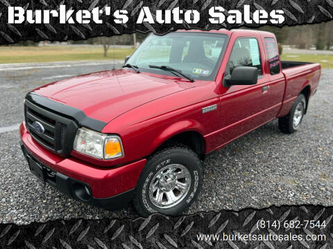 2009 Ford Ranger for sale at Burket's Auto Sales in Tyrone PA