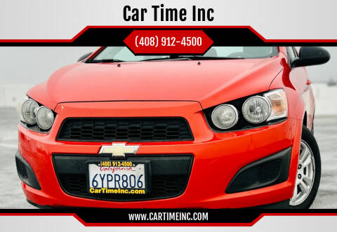 2013 Chevrolet Sonic for sale at Car Time Inc in San Jose CA
