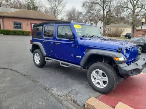 2018 Jeep Wrangler Unlimited for sale at R C Motors in Lunenburg MA
