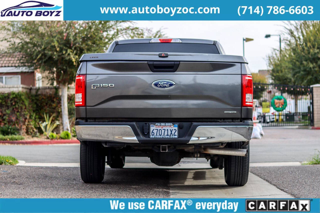 2015 Ford F-150 for sale at Auto Boyz in Garden Grove, CA